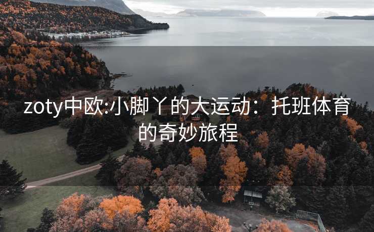 zoty中欧:小脚丫的大运动：托班体育的奇妙旅程